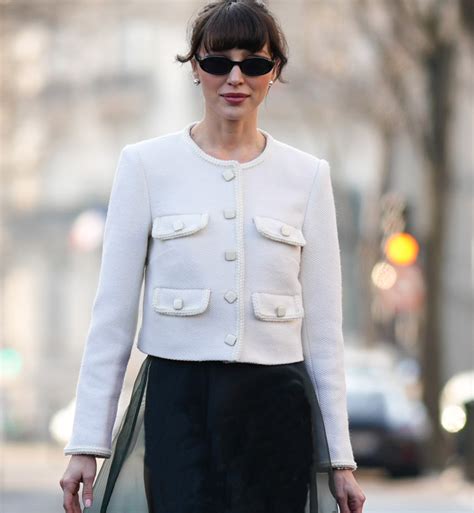 chanel cropped blazer|Chanel ready to wear jacket.